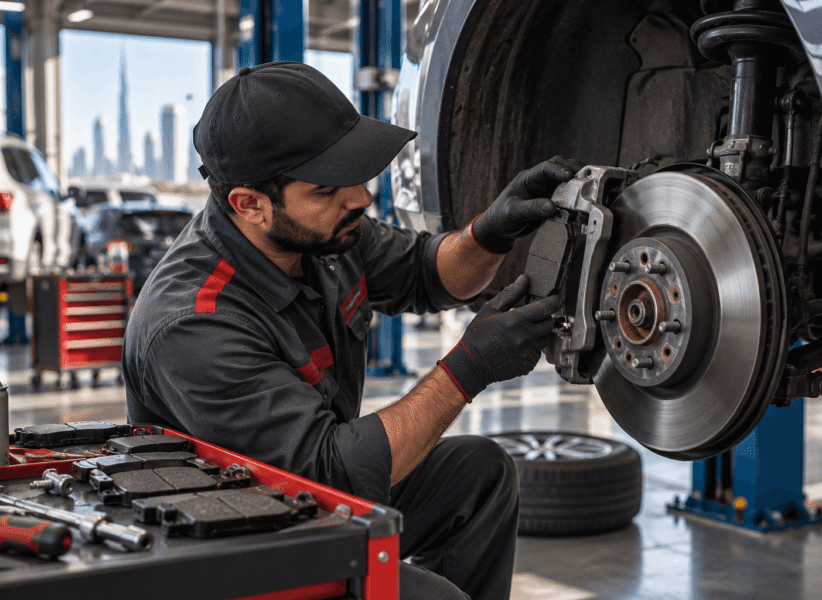 Brake Pad Change & Repairing (1)